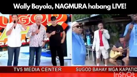 wally bayola video|WALLY BAYOLA, NAGMURA SA E.A.T SEGMENT HABANG .